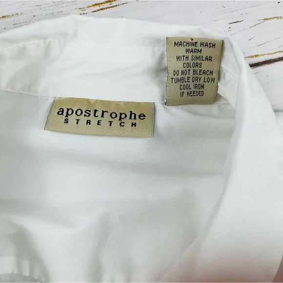 Apostrophe Ruffle Button-Down Top 18 - Picture 7 of 9